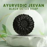 Ayurvedic Jeevan Black Detox Charcoal Soap for Face & Body